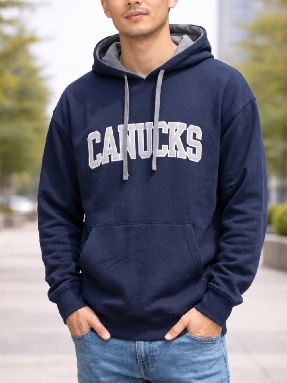 Mens Vancouver Canucks Hoodie (XL)